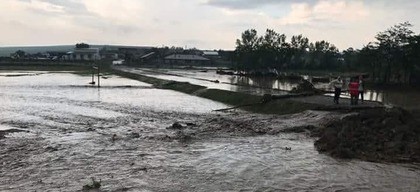 Botosani onder water